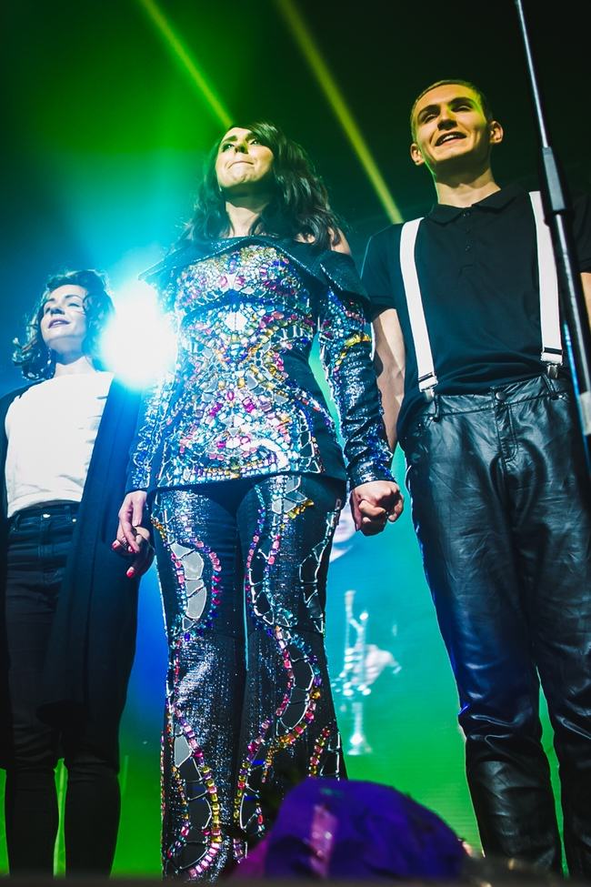 An outfit Jamala wore for her 2014 concert, designed by Ivan Frolov