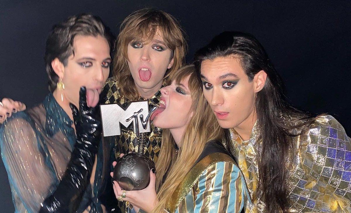 Italy: Måneskin win the Best Rock MTV EMA Award!