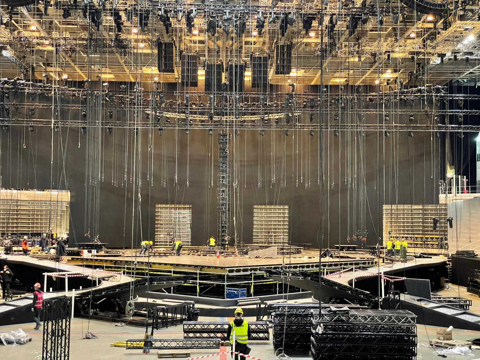 Eurovision 2022: Stage Construction Kicks Off In Turin