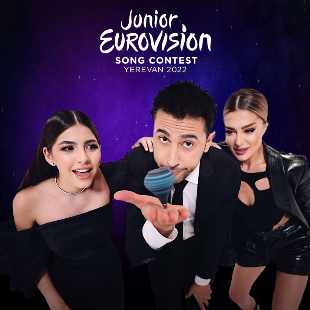 Armenia ARMTV unveils the Junior Eurovsision 2022 hosts