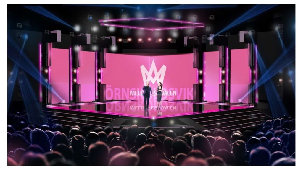 Eurovision 2024 Sweden SVT unveils the Melodifestivalen 2023 stage