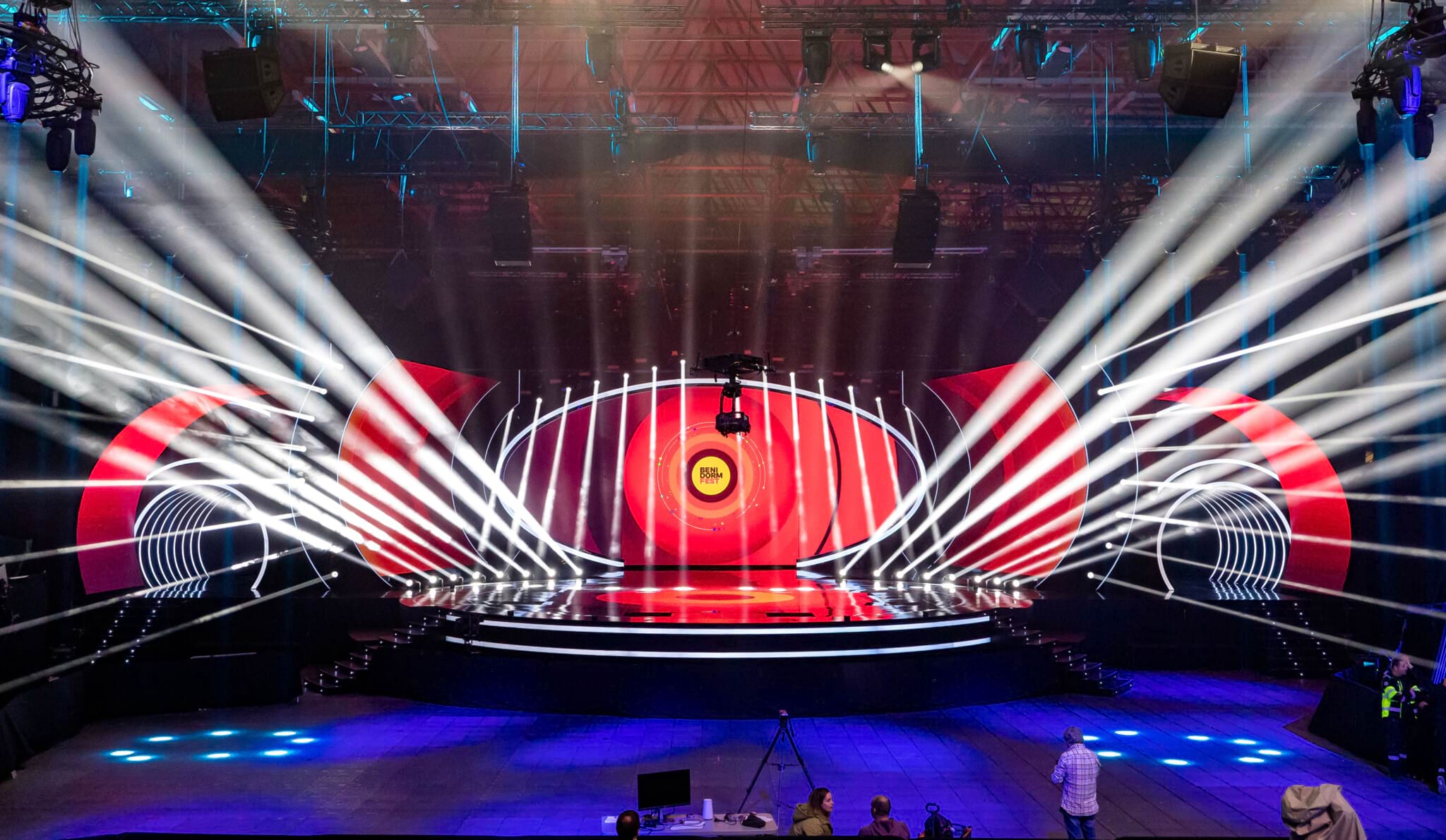 Spain RTVE releases fresh pictures of the Benidorm Fest 2024 stage