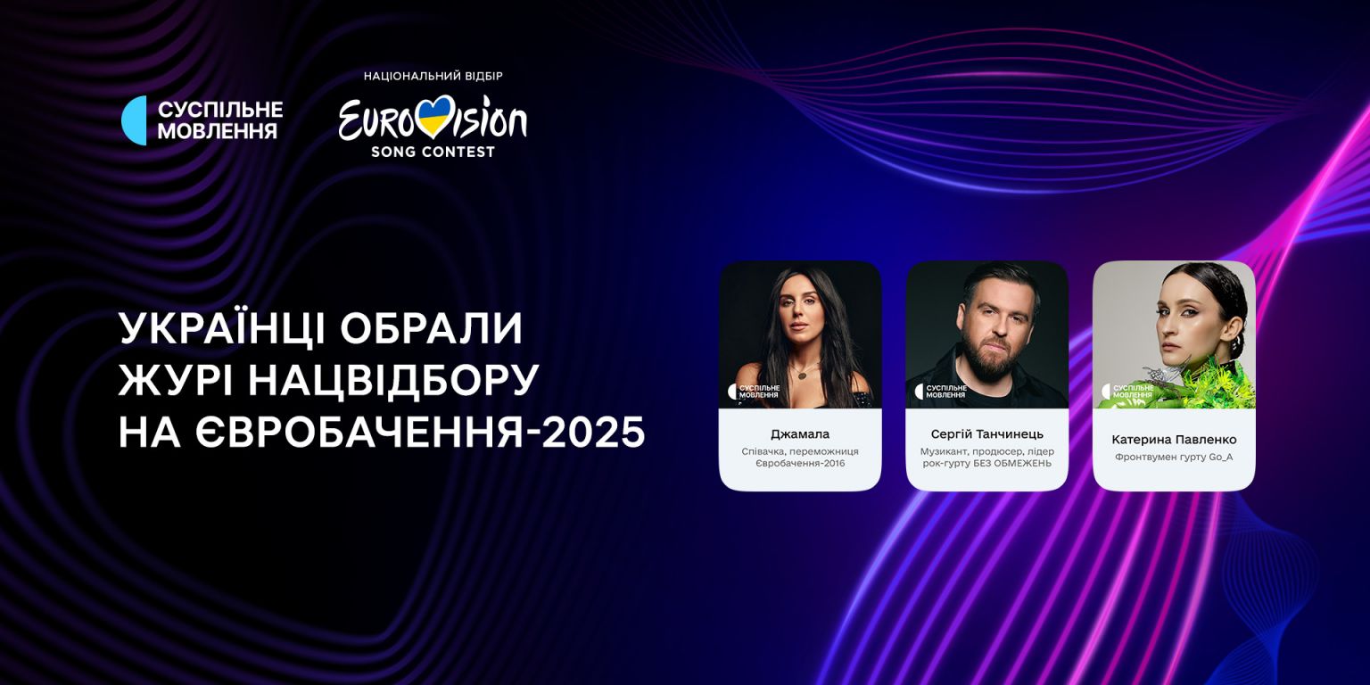 Ukraine Vidbir 2025 Jury selected